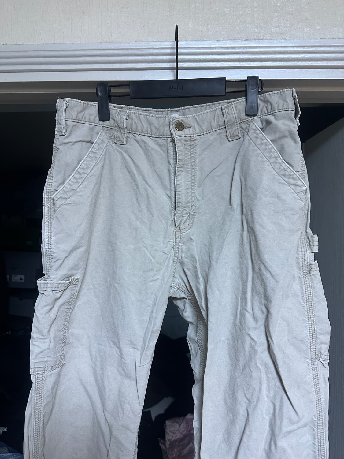 [34x32] 칼하트 B151 TAN 카펜터 팬츠 상품이미지2