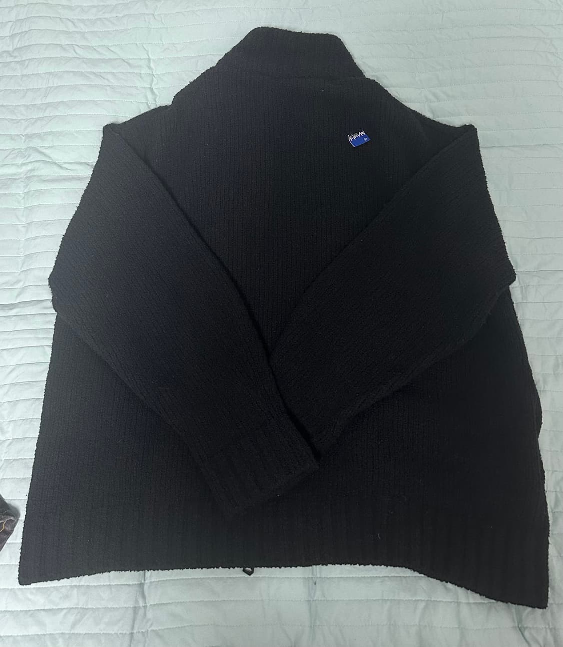 아더에러 시그니피컨트 니트 집업 블랙 느와르 L 상품이미지2