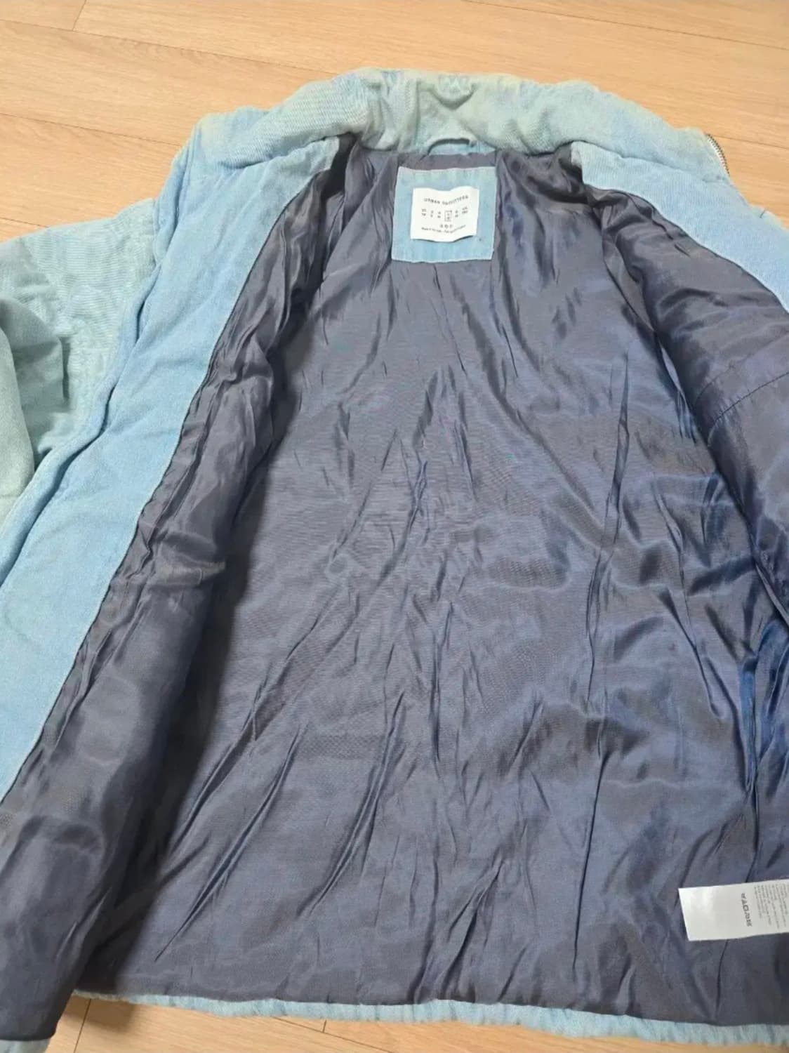 빈티지 청 패딩 자켓 상품이미지5