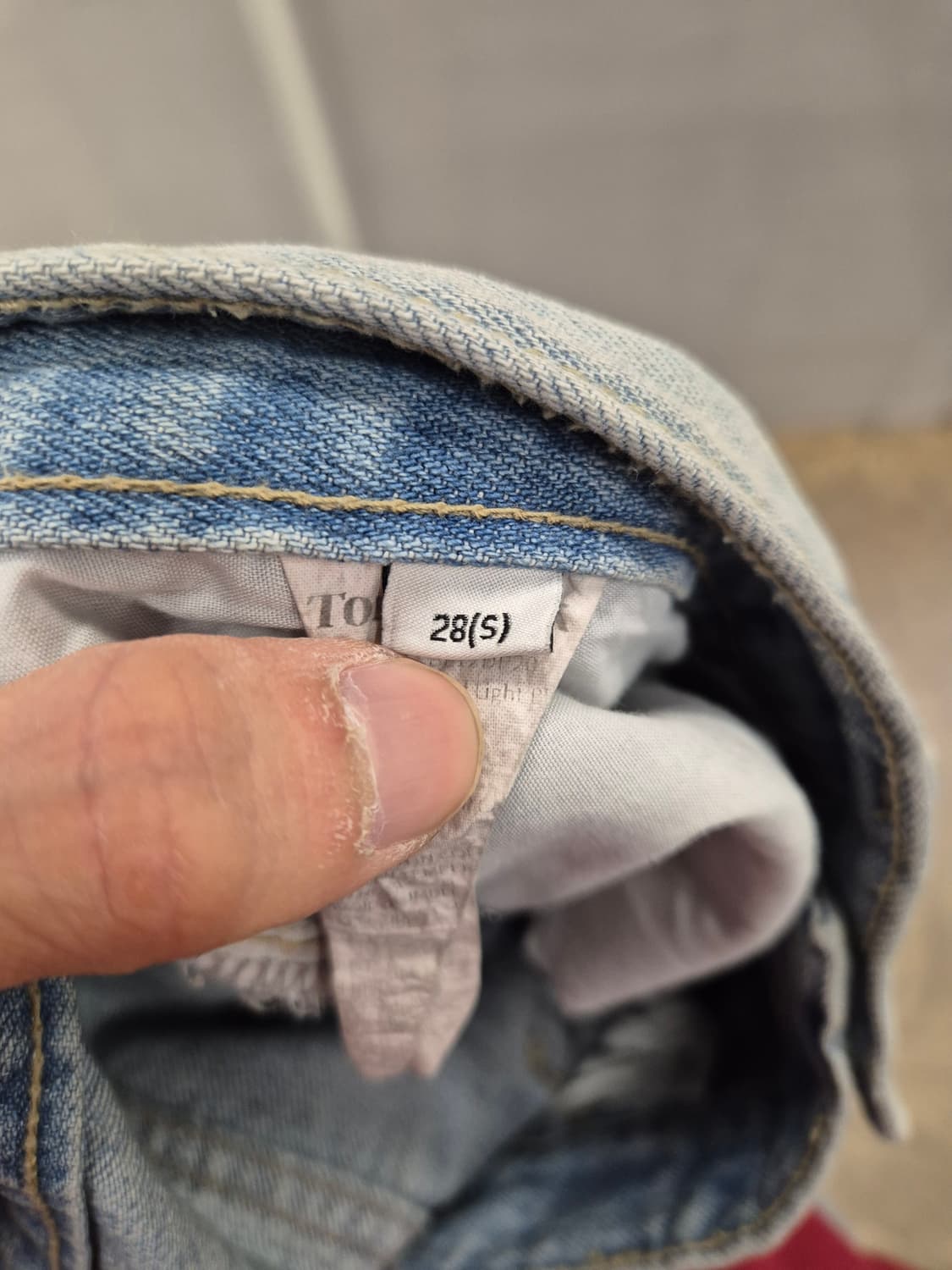 토니웩 연청 부츠컷 데님 팬츠 28(S) 상품이미지8