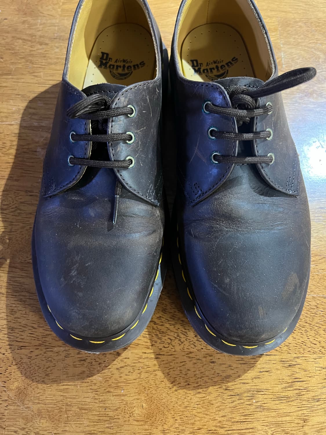 닥터마틴 1461 빈티지 브라운 UK7 상품이미지2