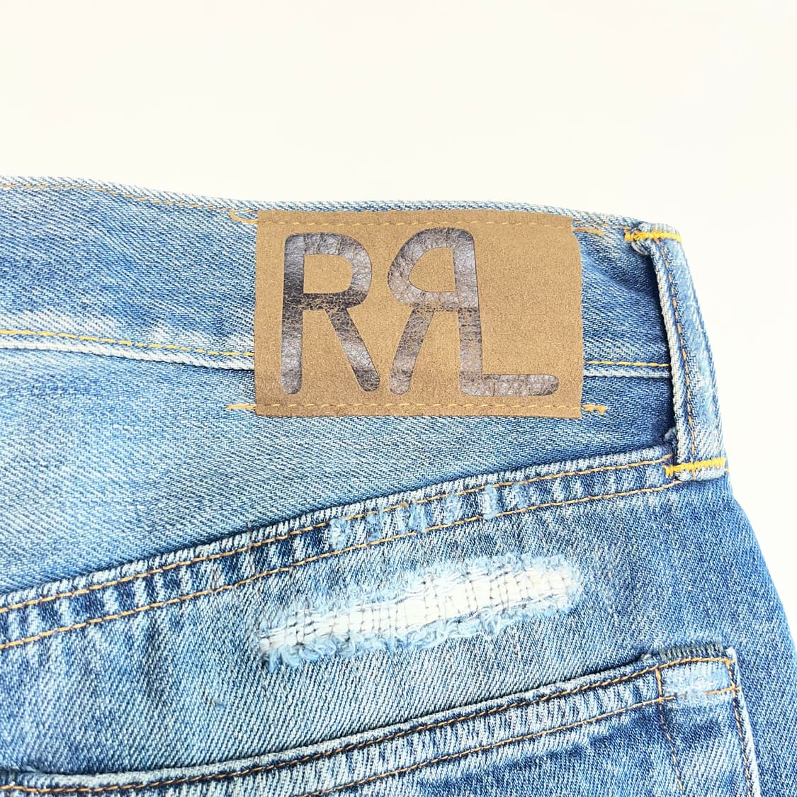 [30] RRL 리페어 10oz 하이보이핏 극미중고 상품이미지3