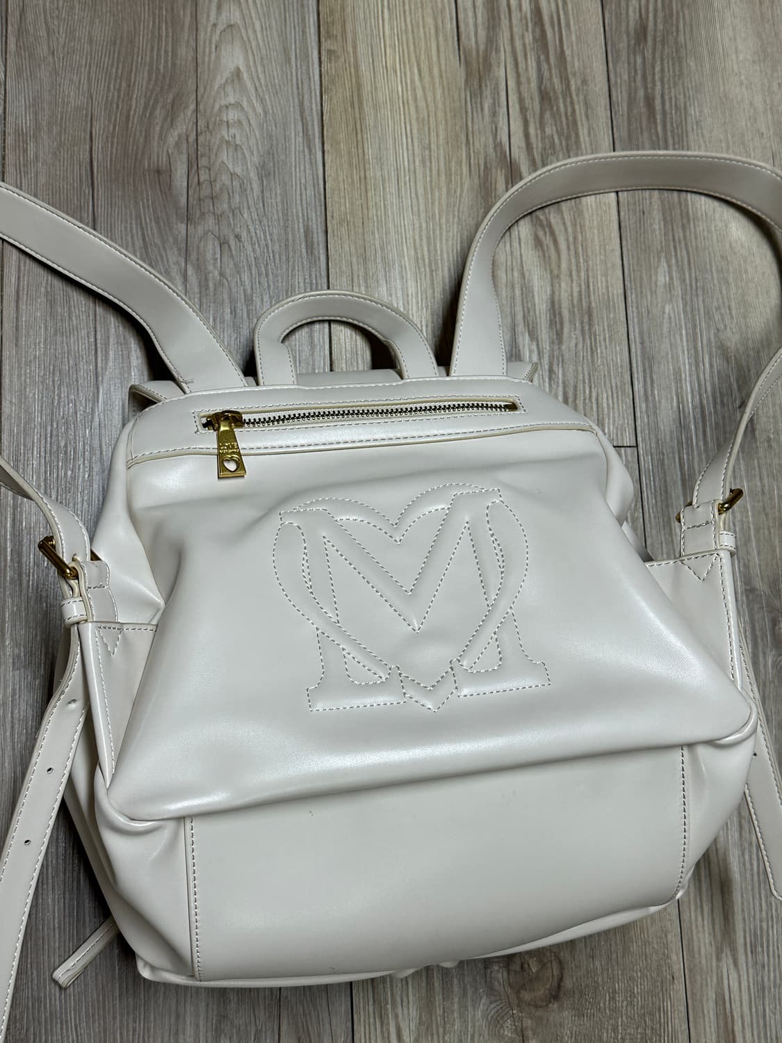 모스키노 러브 레더 백팩 상품이미지4