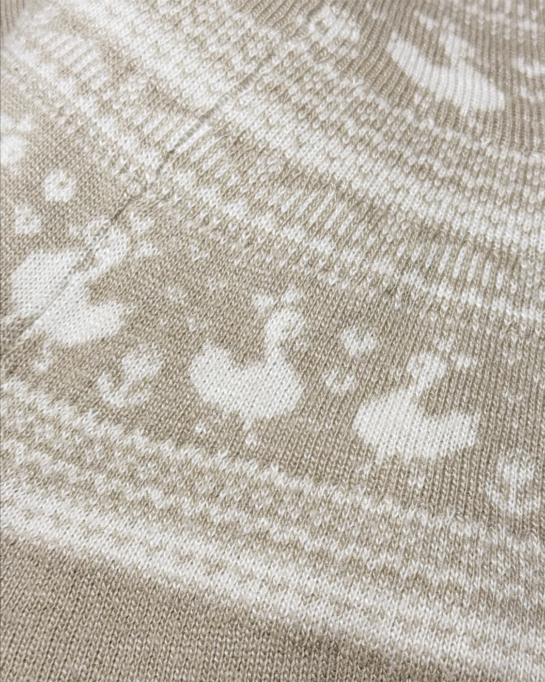 earth music&ecology 오리 베이지 노르딕 가디건 상품이미지2