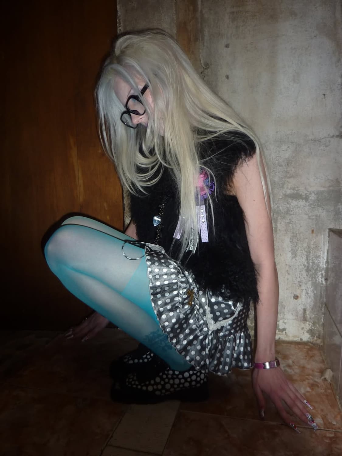 Rosette fur vest 상품이미지3