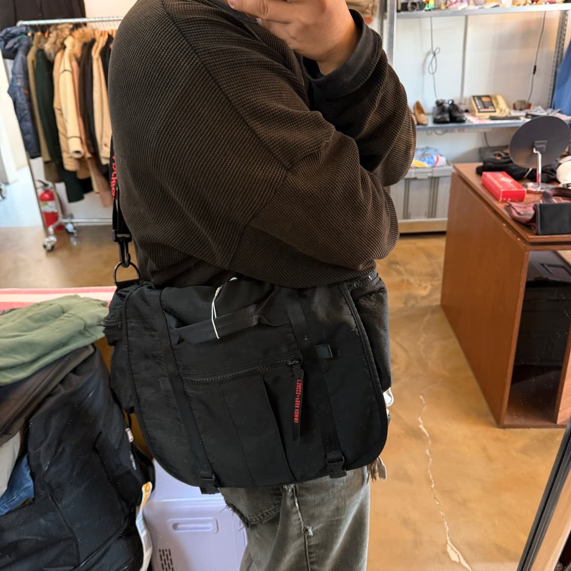 Y'SACCS + POUR HOMME 3웨이 백팩 크로스백 토트백 상품이미지8