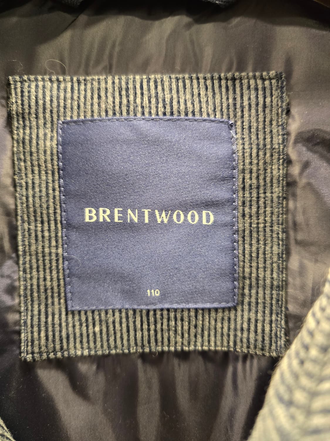 거의새거) 코오롱 브렌우드 코듀로이 패딩 셔츠 자켓 110 상품이미지9