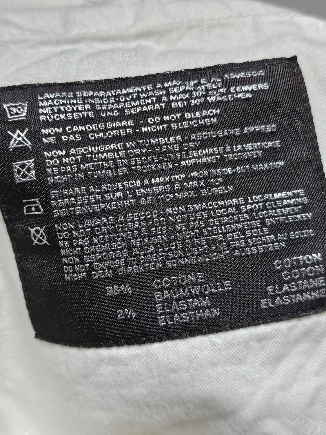 Pt01 치노 팬츠 화이트 46 상품이미지7