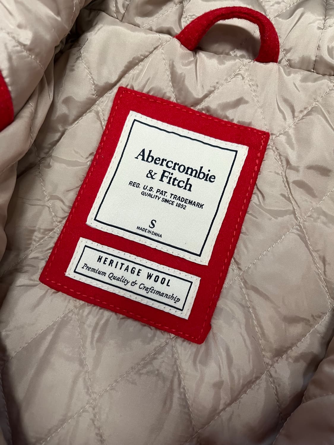 아베크롬비 헤리티지 울 점퍼  상품이미지2