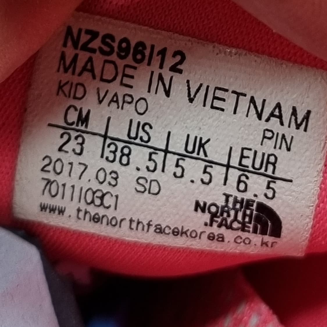 노스페이스 아동 아쿠아슈즈 230 상품이미지6