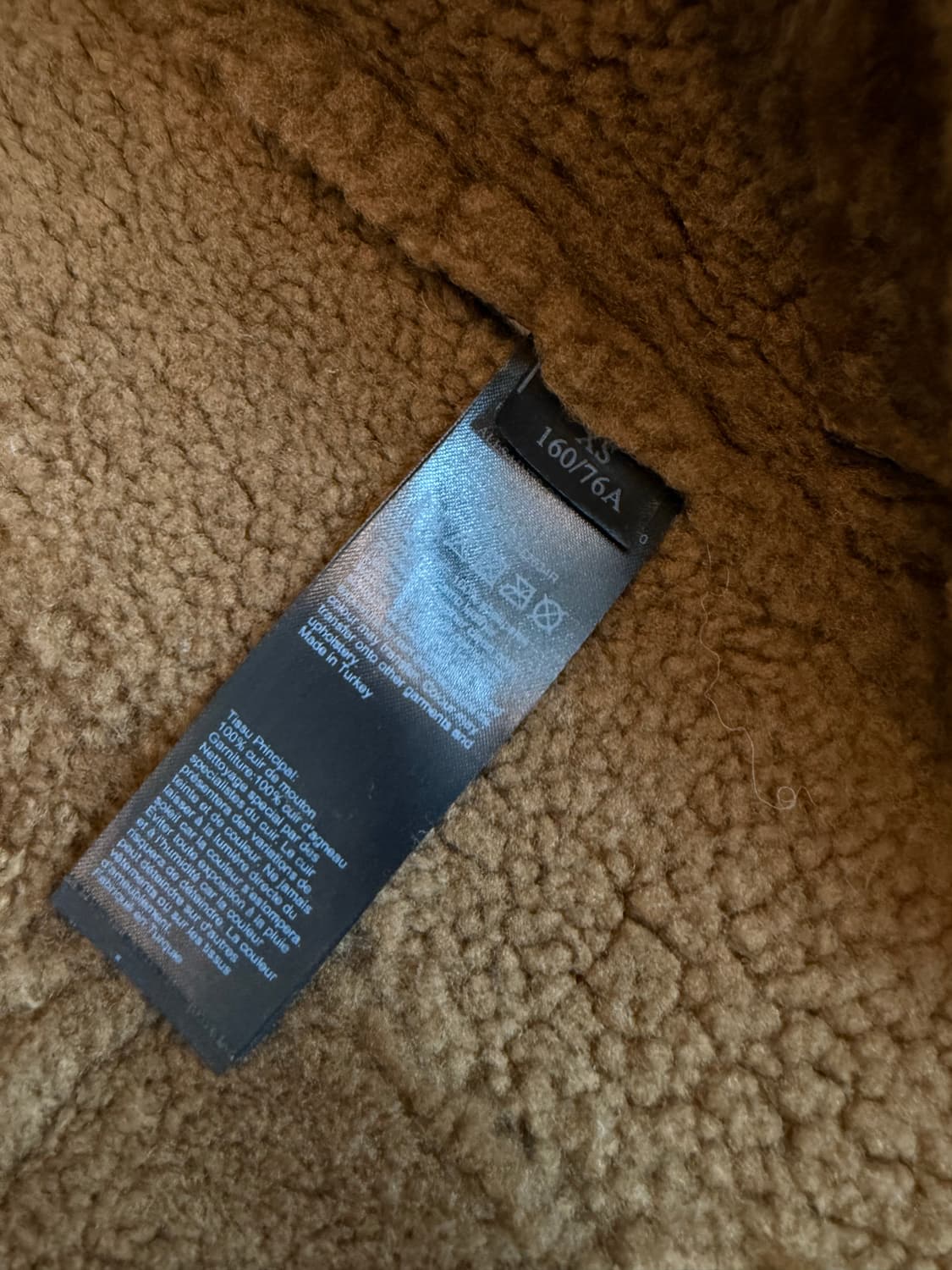 올세인츠 시어링 무스탕 상품이미지5