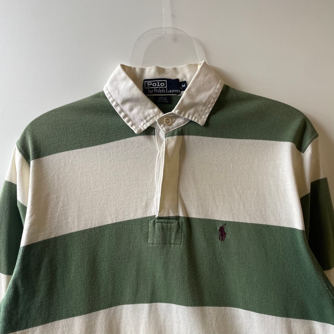 90s 폴로 랄프로렌 스트라이프 럭비 티셔츠 상품이미지2