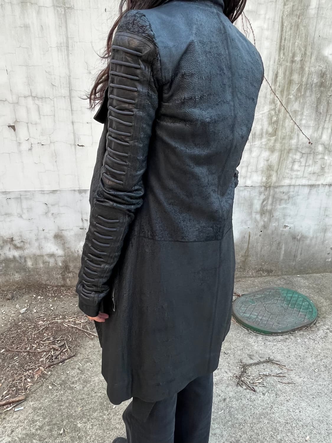 (Archive) Rick Owens Leather Coat 상품이미지3
