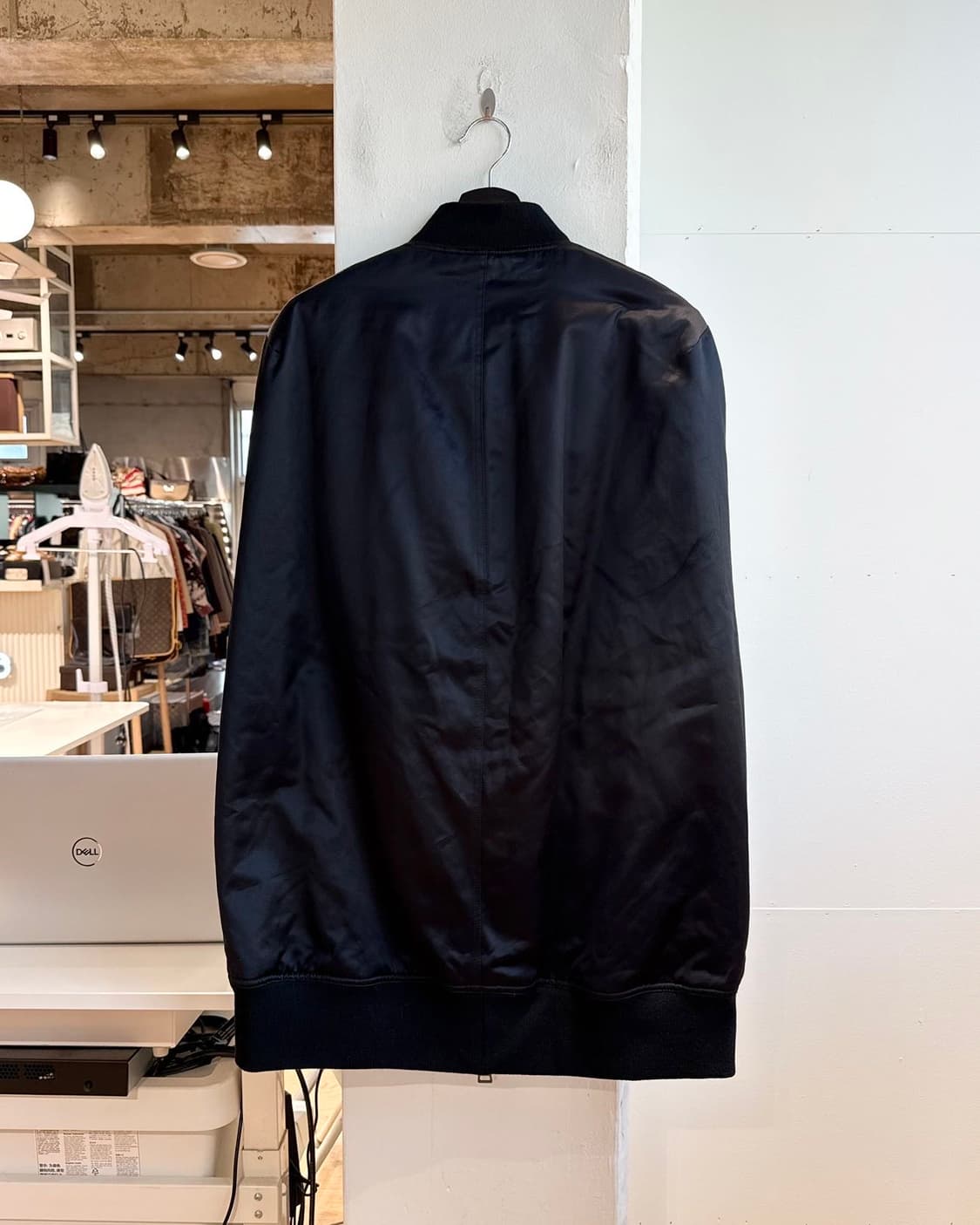 에리카 카발리니 블랙 봄버 베스트 자켓  상품이미지7