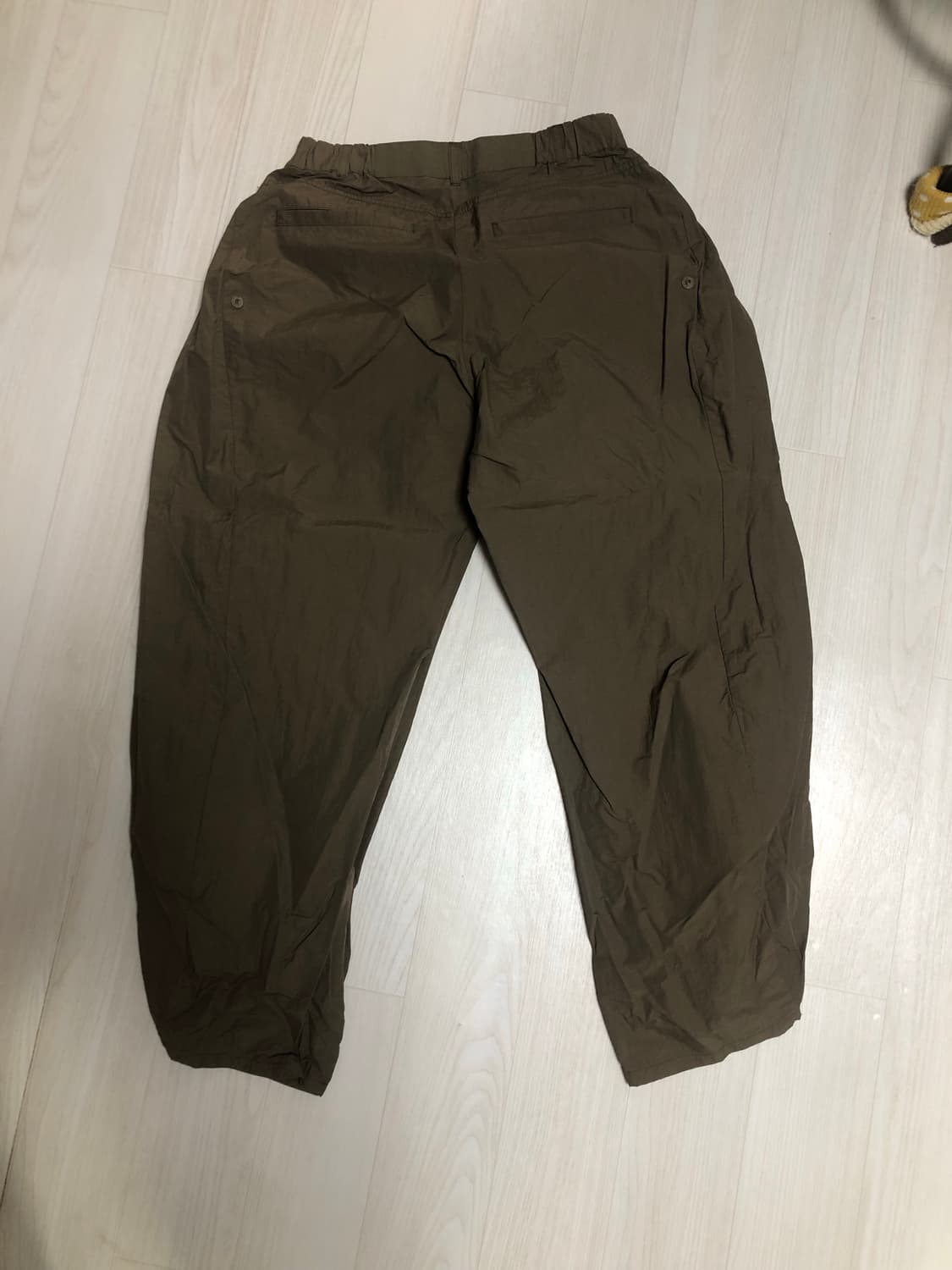 산산기어ss 브라운 나일론 팬츠 1사이즈 상품이미지3