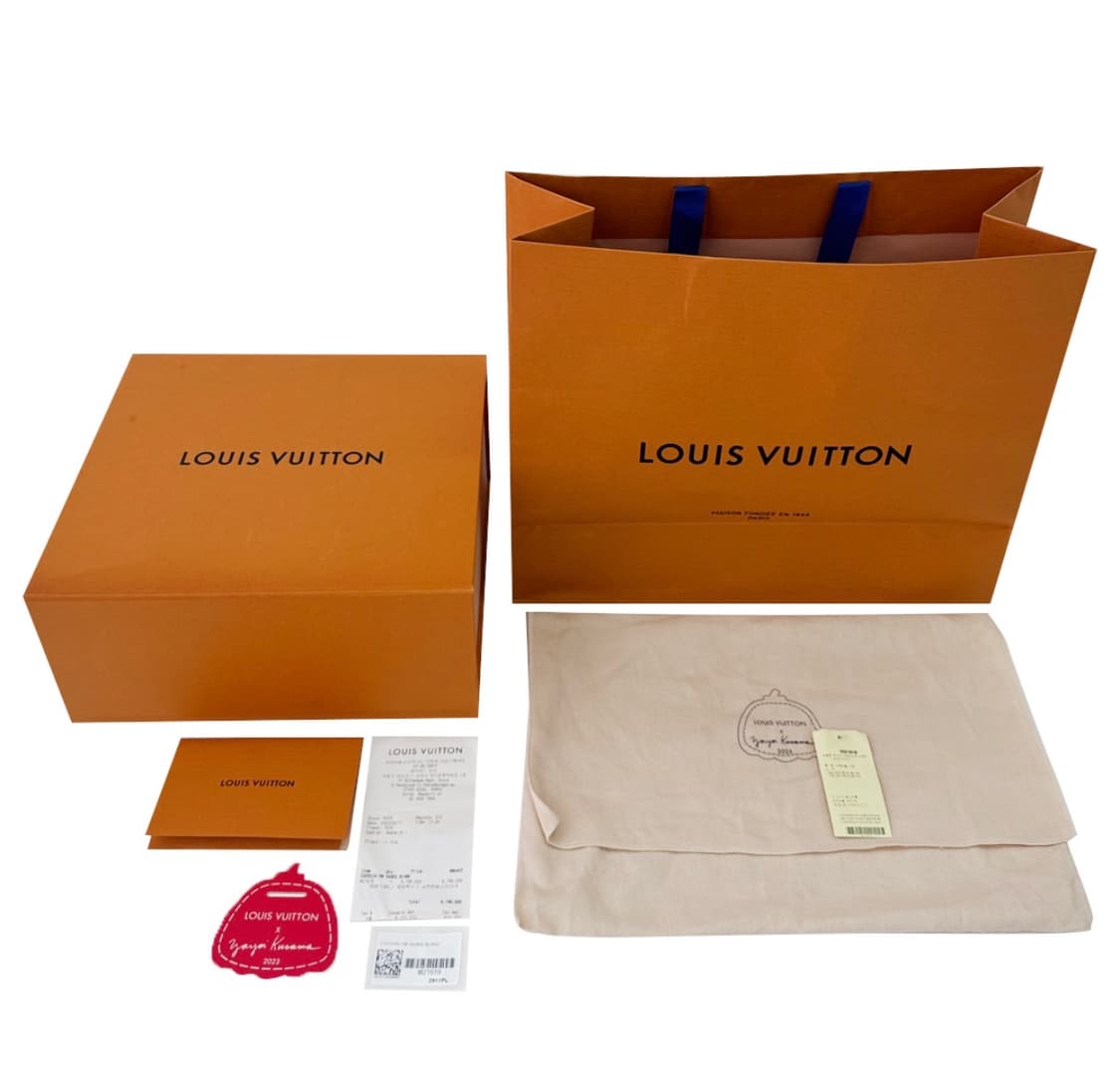 [PM] 루이비통 x 쿠사마 야요이 여성 쿠상 핸드백 크로스백 화이트 상품이미지10