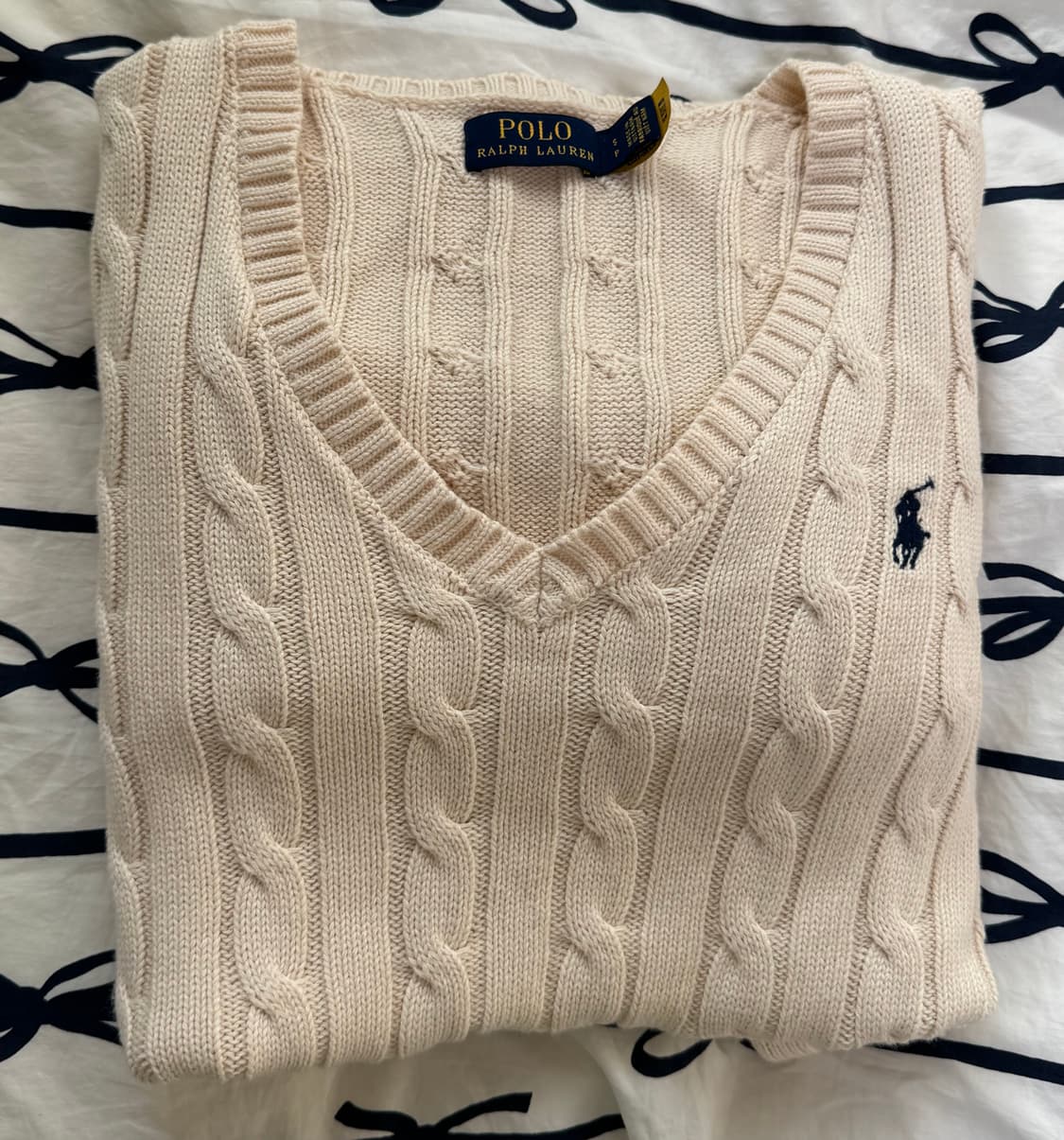 폴로 여성용 브이넥 니트 상품이미지2