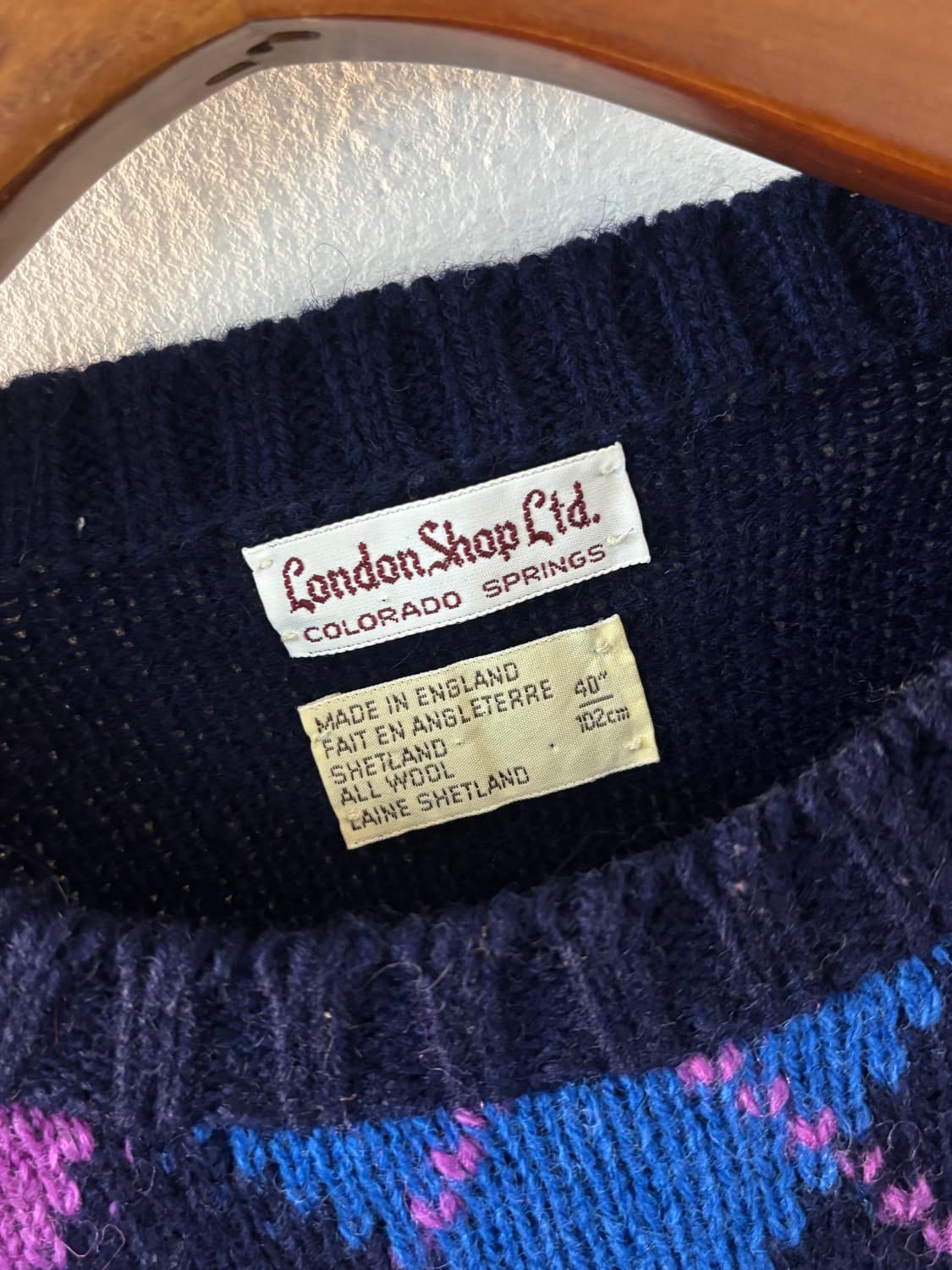 아가일 니트 상품이미지7