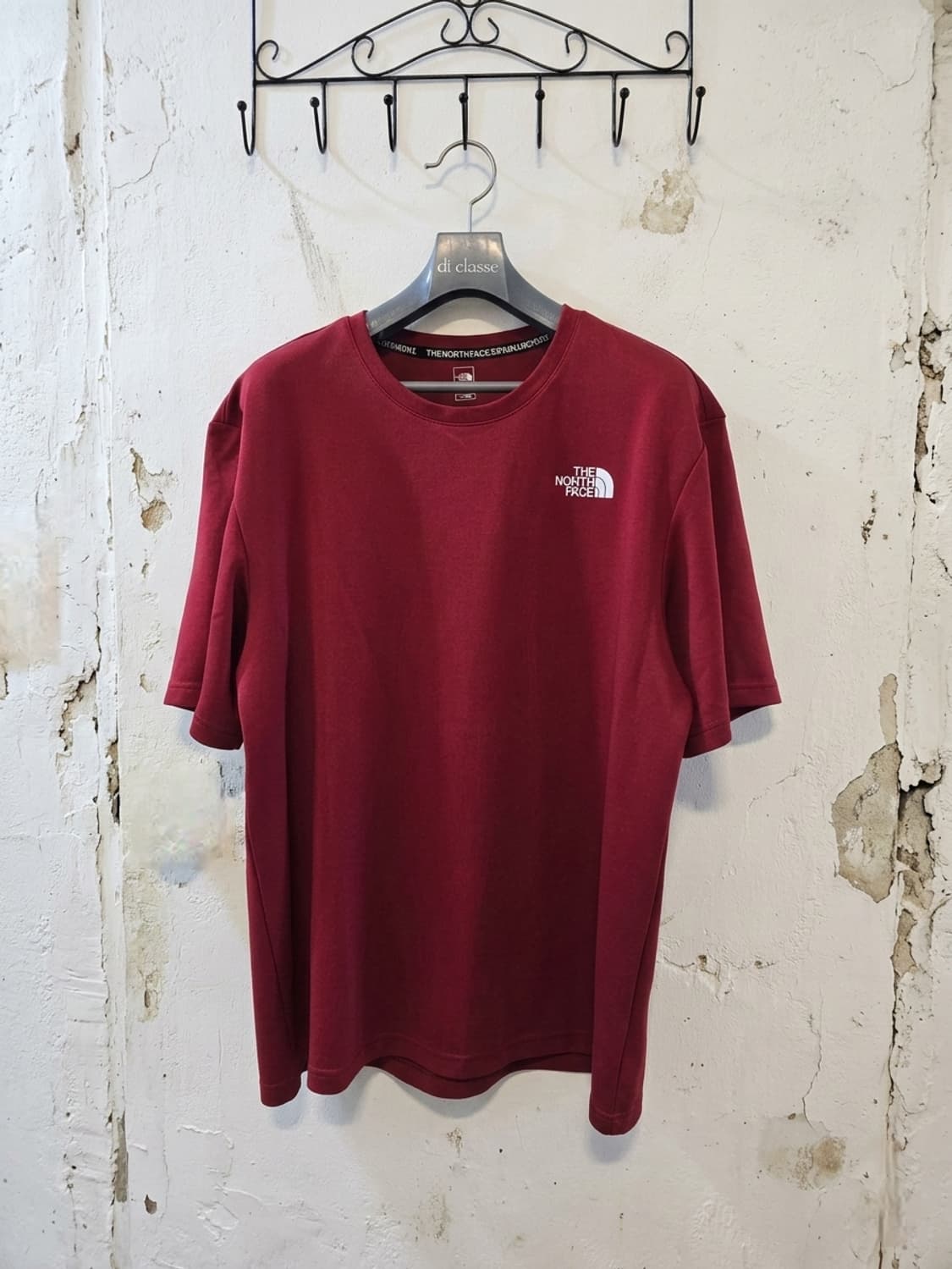 노스페이스 기능성 반팔티 XL 105 버건디 상품이미지1