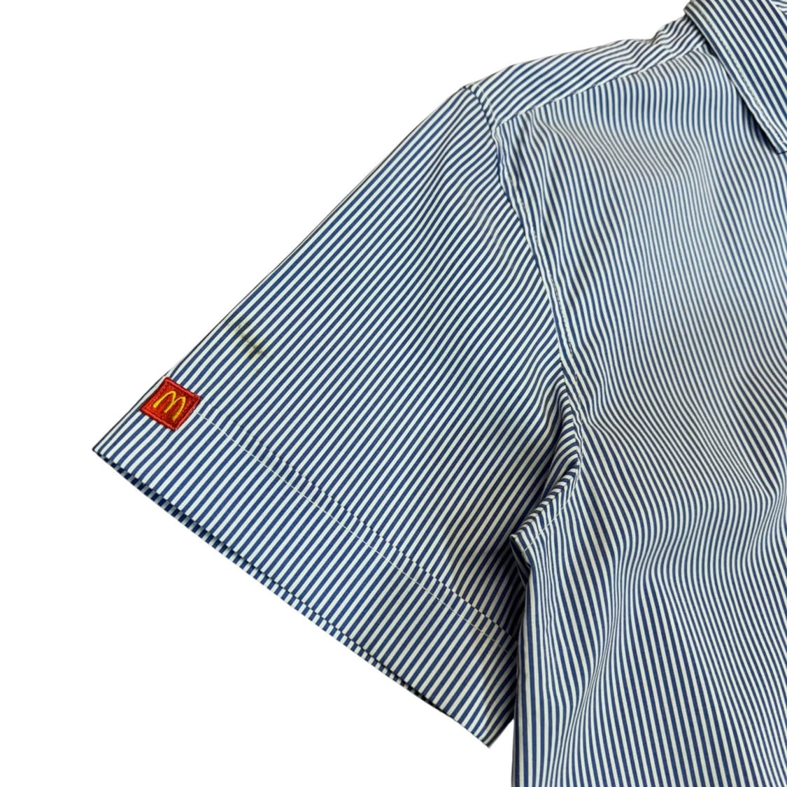 맥도날드 코리아 오피셜 스트라이프 워크 셔츠 (2XL)   상품이미지5