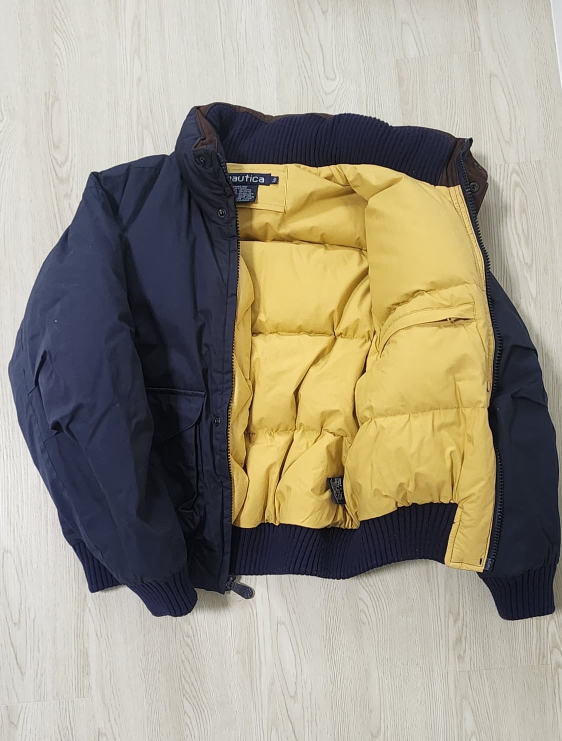 90s 노티카 봄버 다운 자켓 상품이미지2