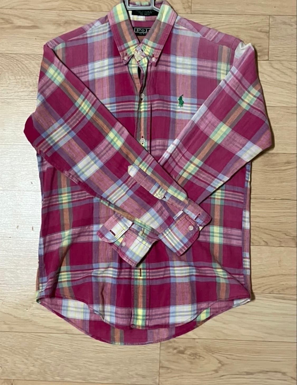 폴로 체크 셔츠 상품이미지1