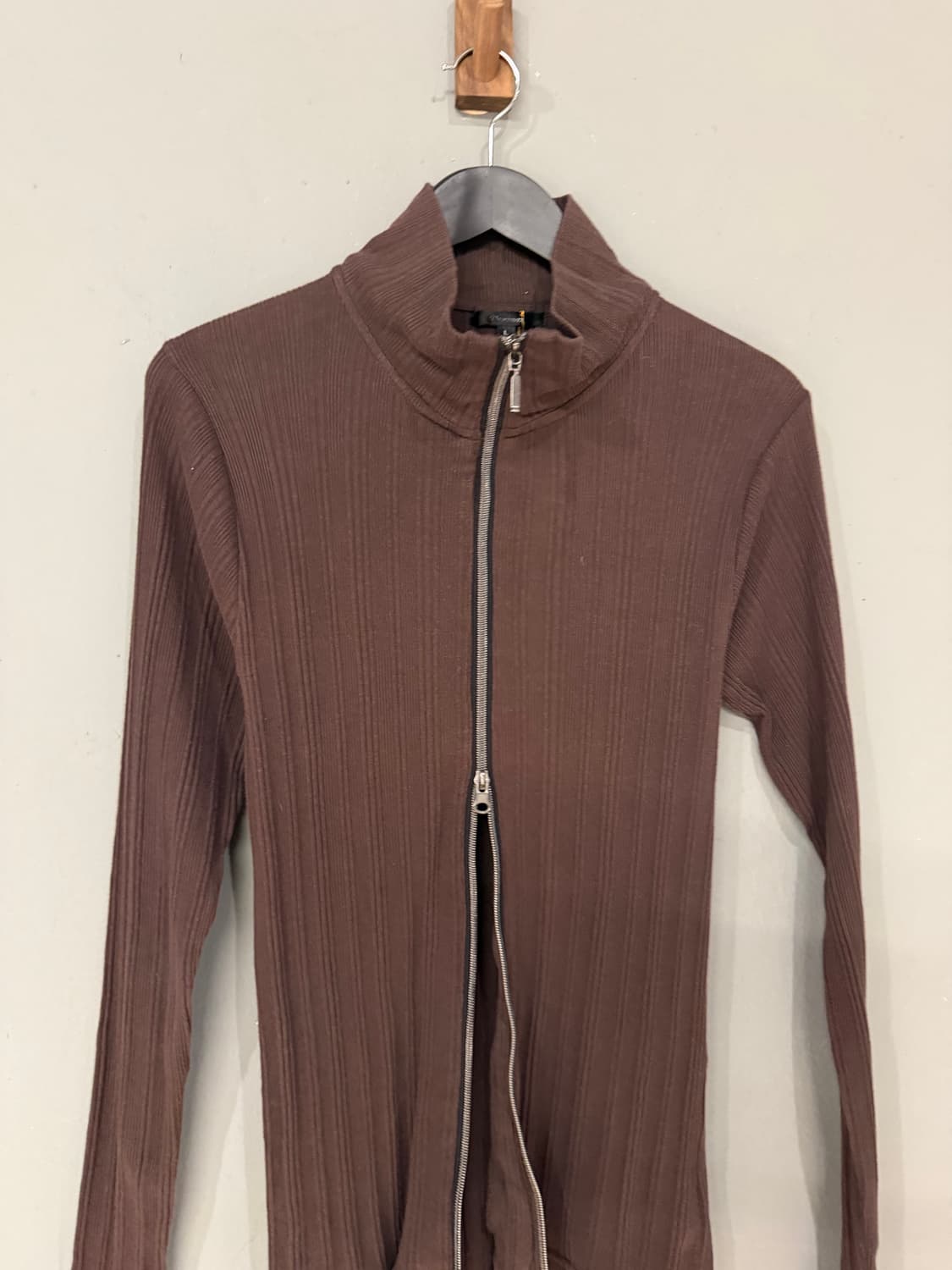 2-way zipper ribbed zip-up 상품이미지7