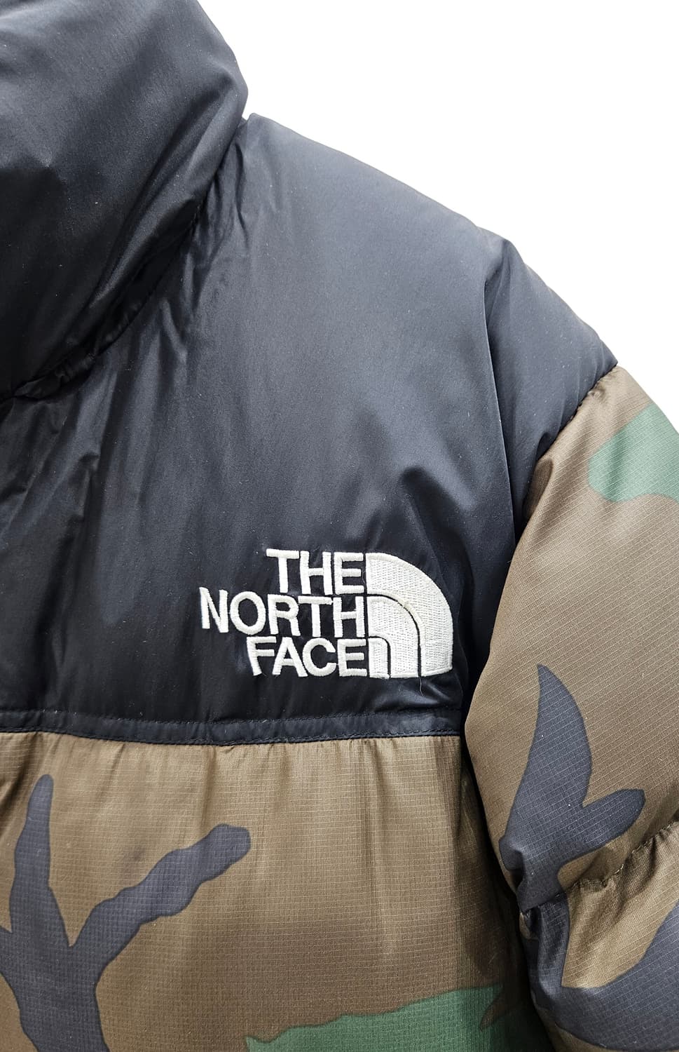 노스페이스 눕시 카모 패딩 L 일본판정품 상품이미지2
