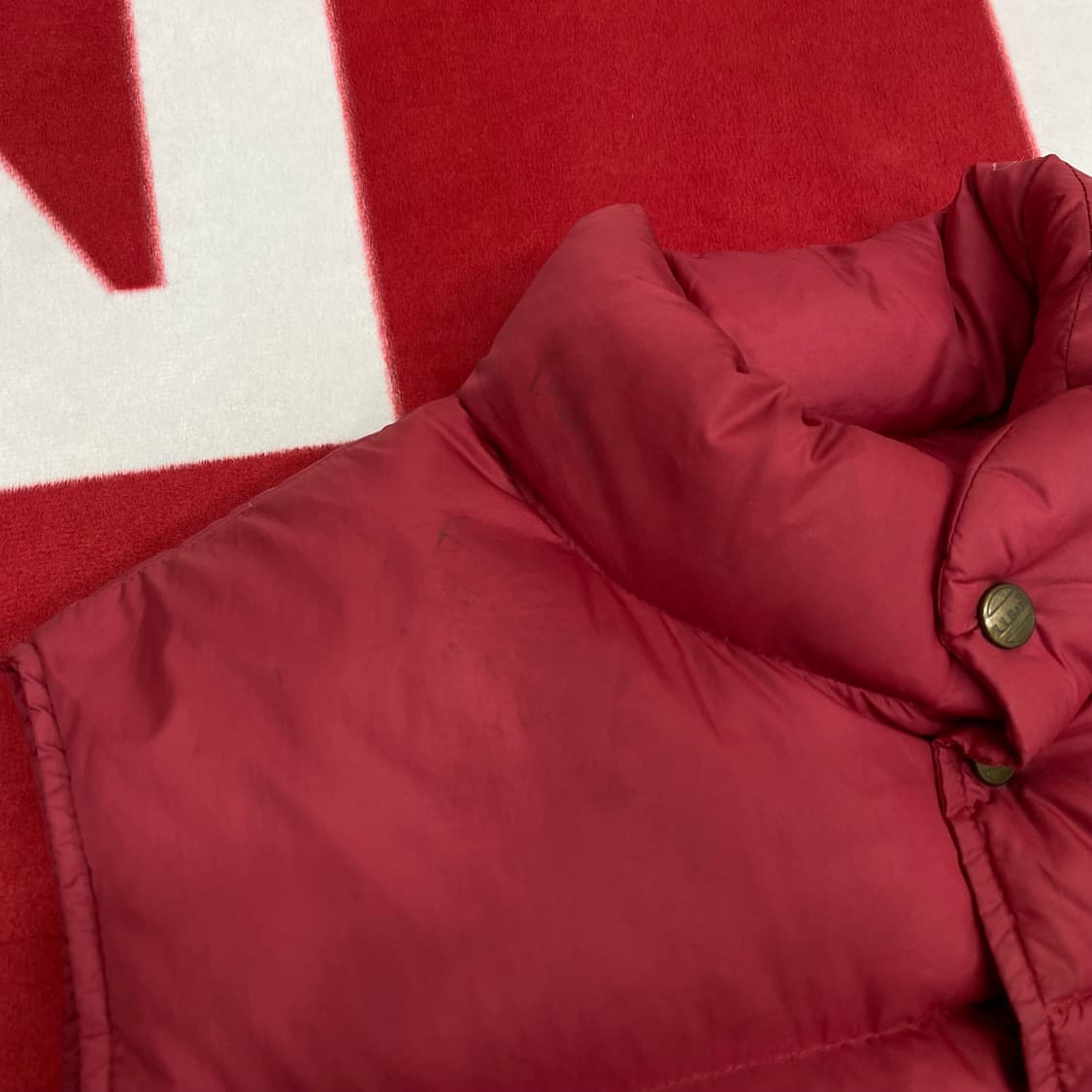 엘엘빈 구스다운 패딩조끼 M 상품이미지3