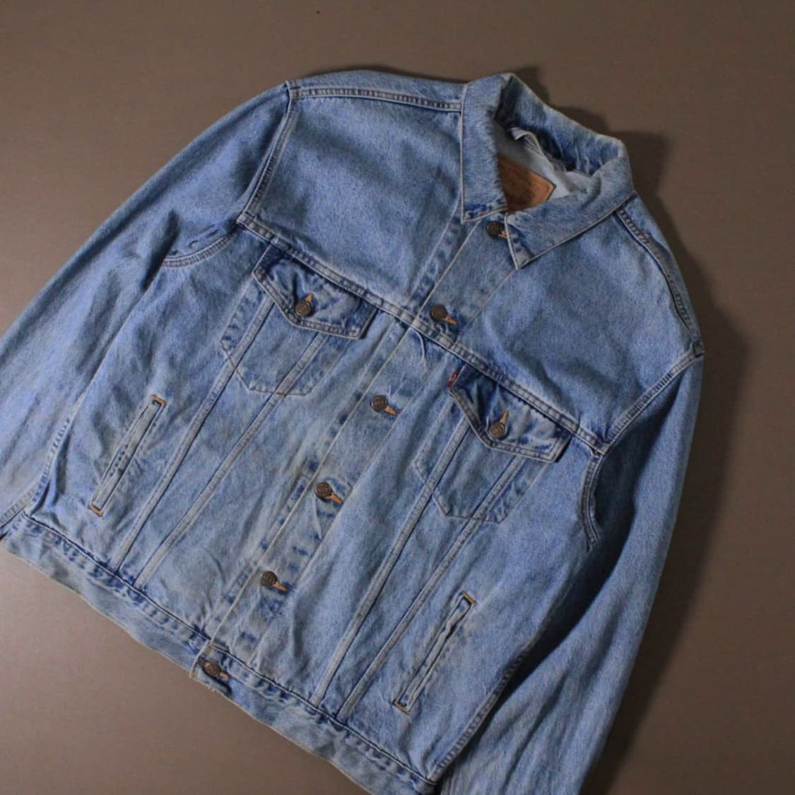 90s Levi’s 리바이스 70507 USA 데님 트러커 자켓 L013 상품이미지2