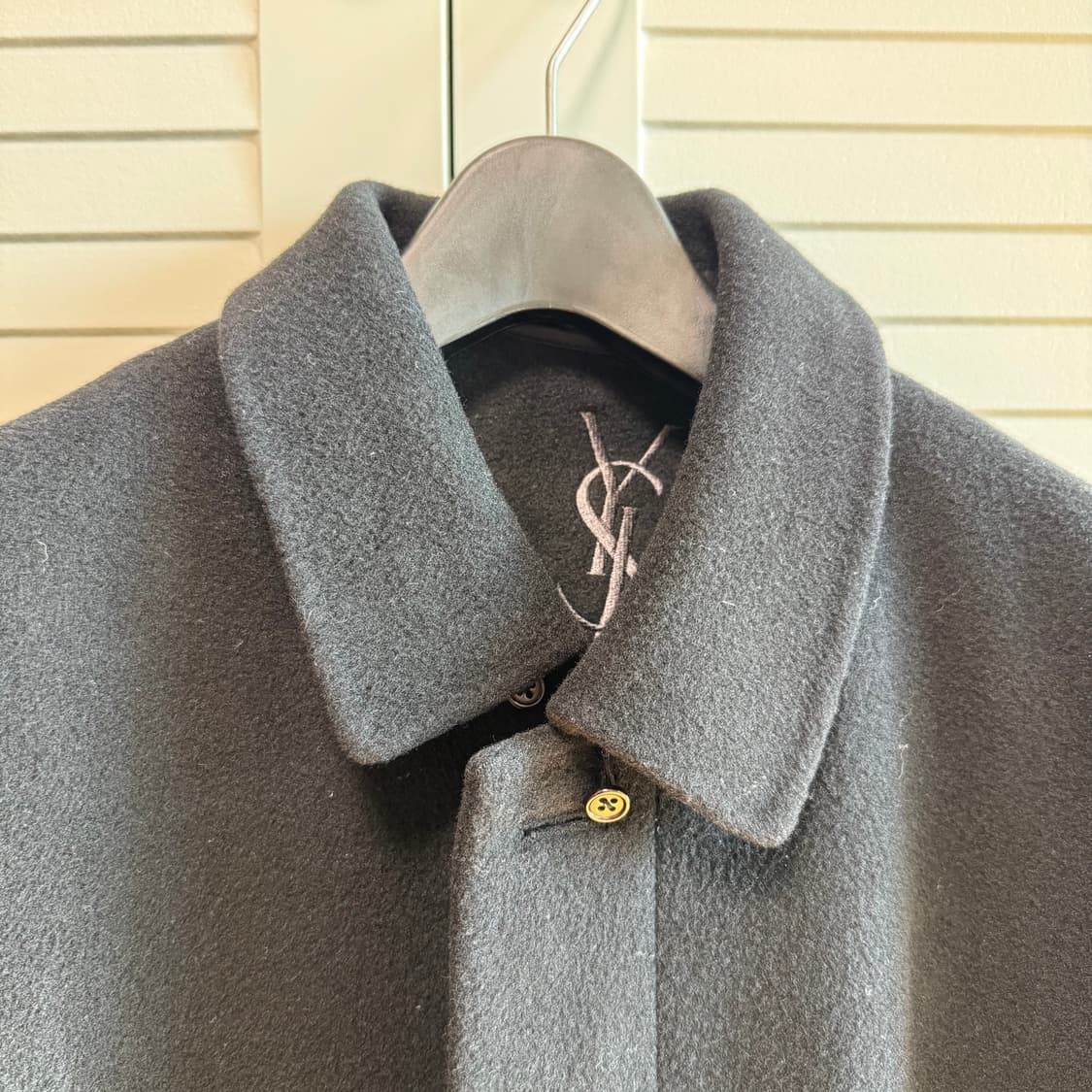 입생로랑 옴므 발마칸 코트 상품이미지4