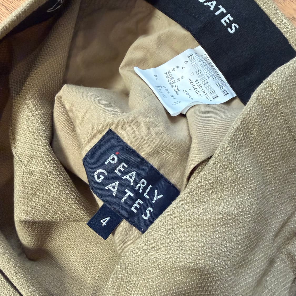 파리게이츠 로고 패치 골프팬츠 상품이미지4