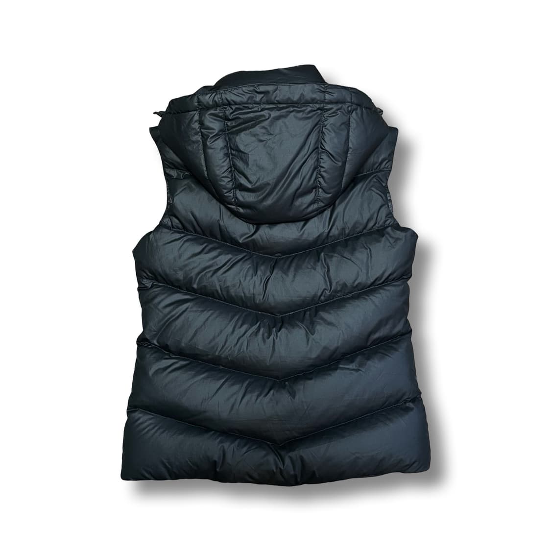 [L] 나이키 블랙 덕다운 후드 패딩 조끼 상품이미지4