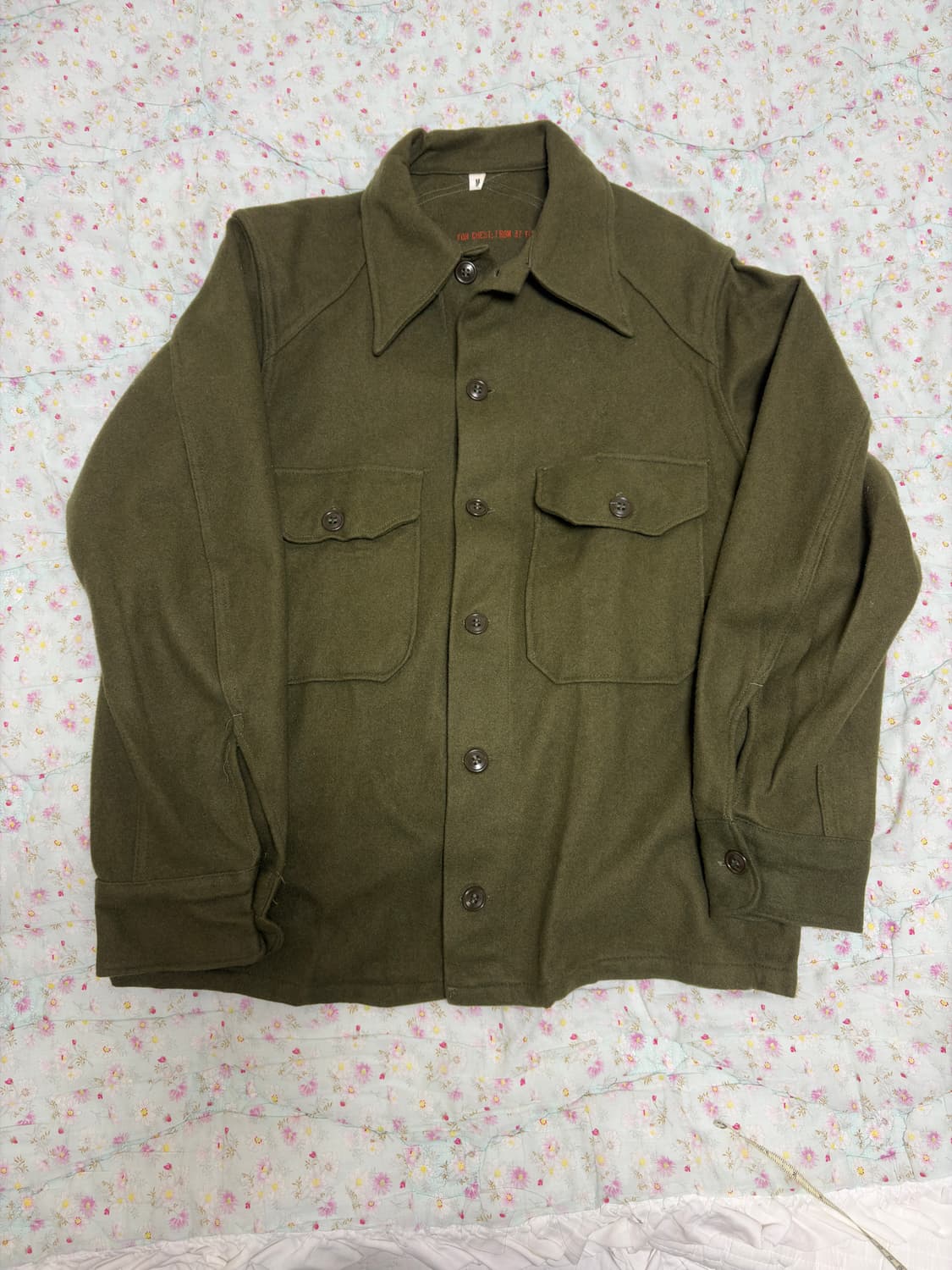 50‘s 미군 울 셔츠 자켓 100-105 상품이미지1