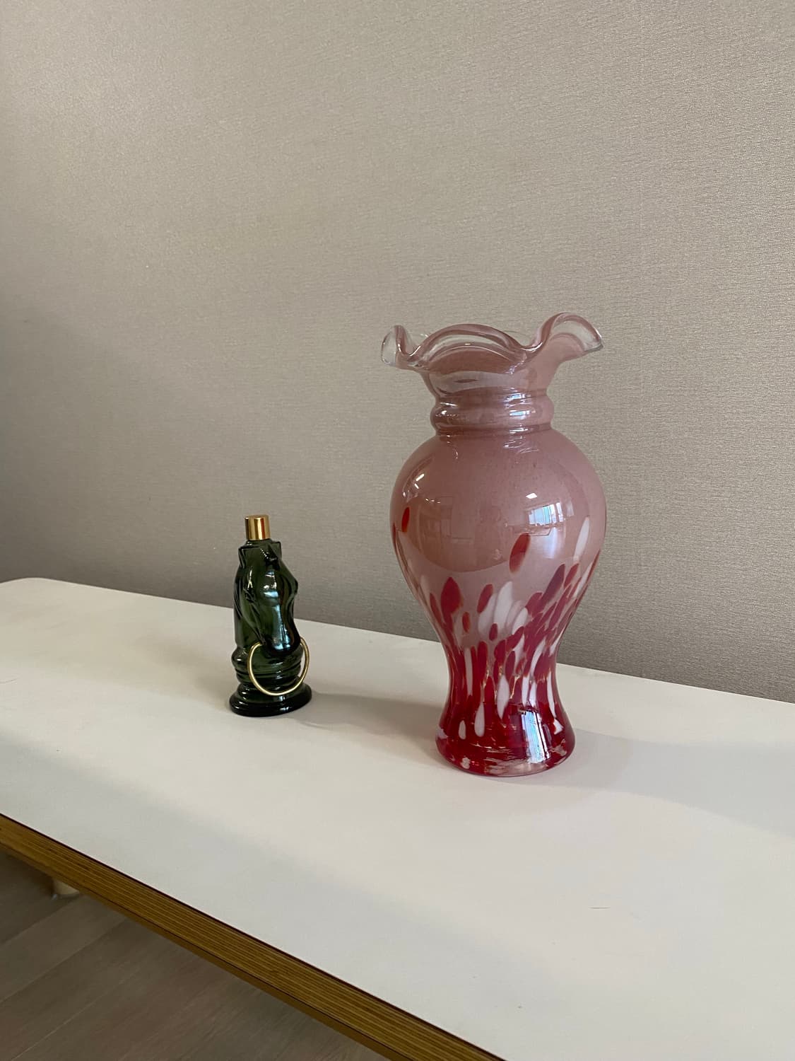 일본 수공예 유리화병 상품이미지5