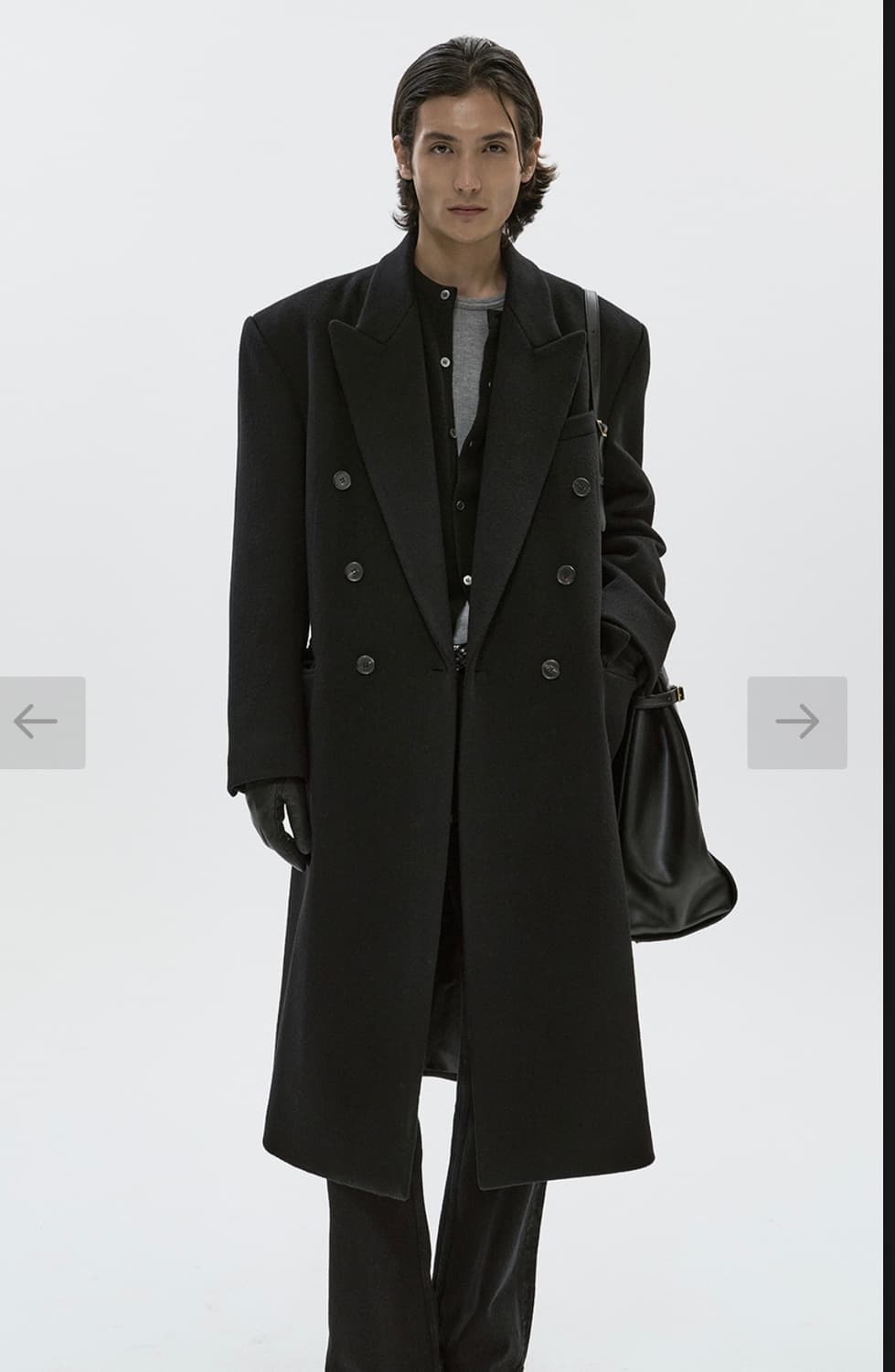 세비지 / Cashmere Double Breasted coat / M 상품이미지2