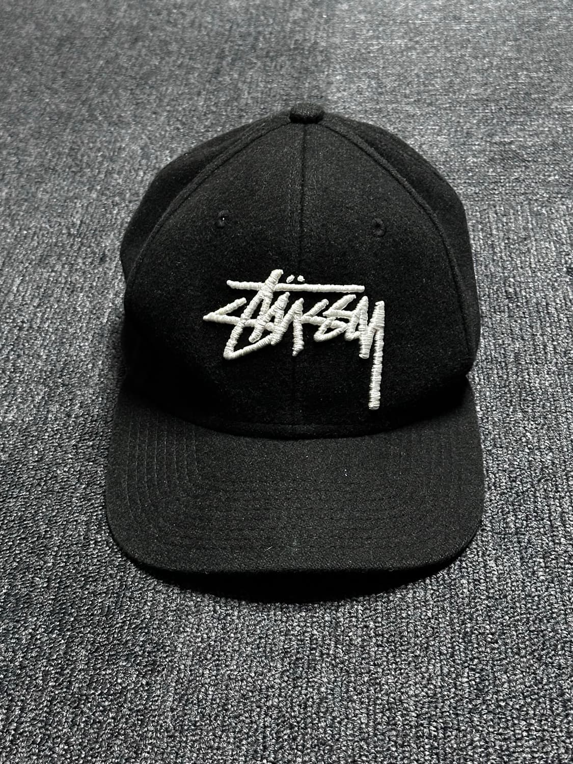 Stussy 스투시 울 스냅백 캡  상품이미지3
