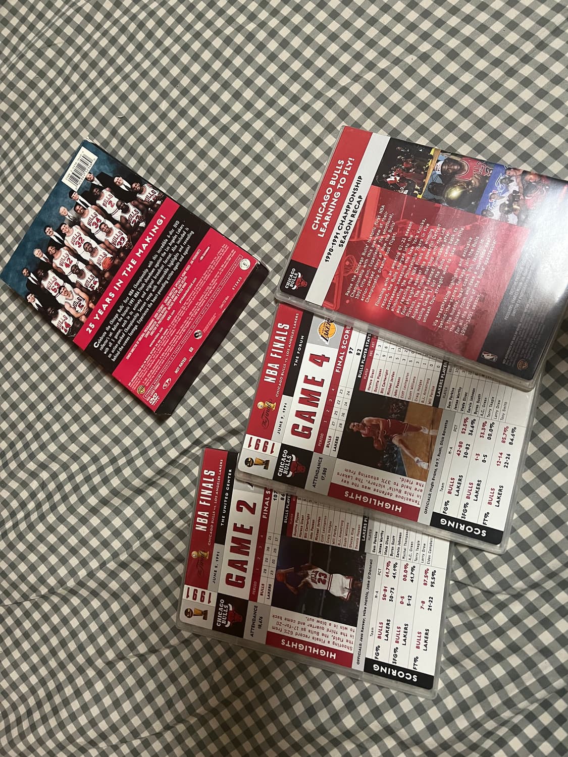 1991년 불스 대 레이커즈 파이널 다큐 DVD 6장 셑 상품이미지3