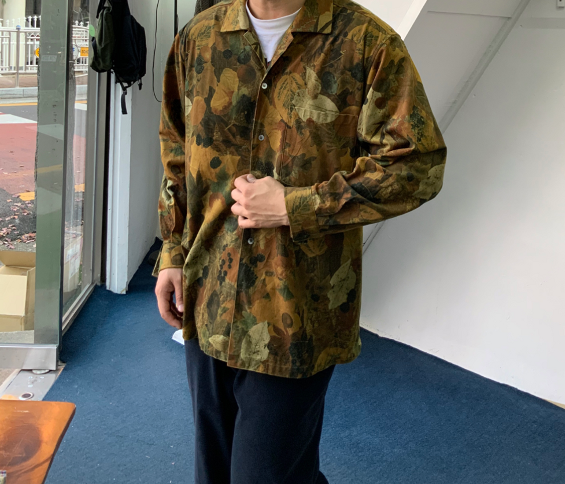 Roman Design Leaf Shirts 상품이미지8