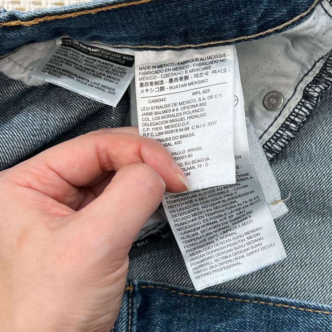 리바이스 527 부츠컷 데님팬츠 r2536 상품이미지7