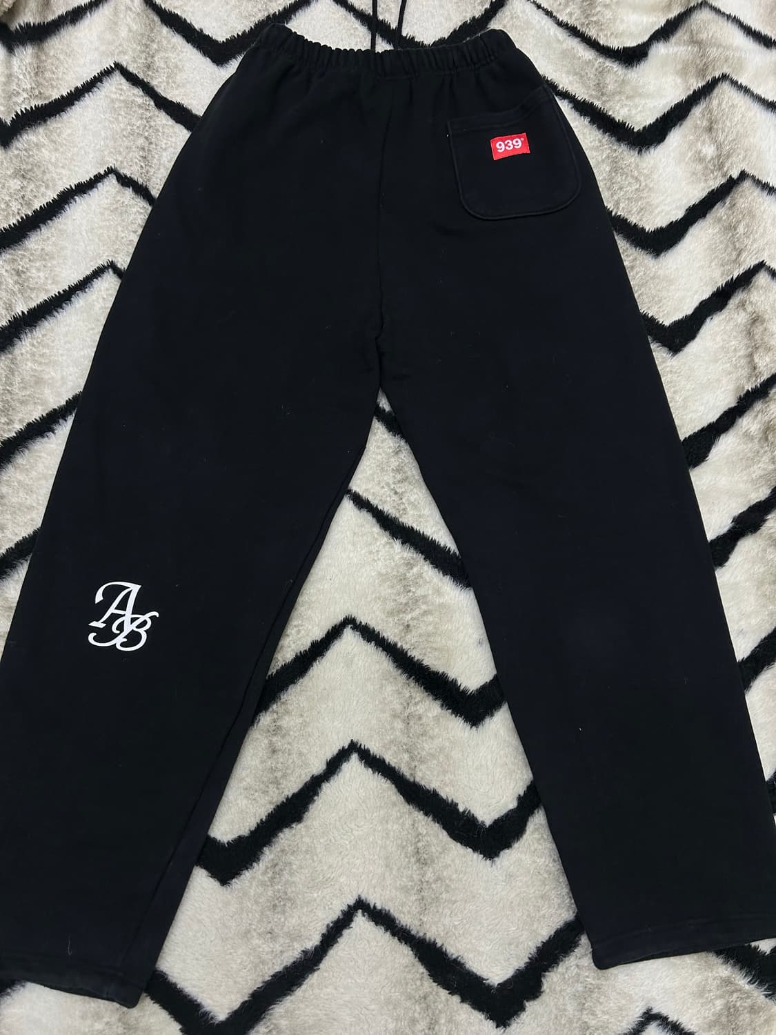 [L]아카이브볼드 트레이닝 스웻팬츠/블랙 상품이미지3