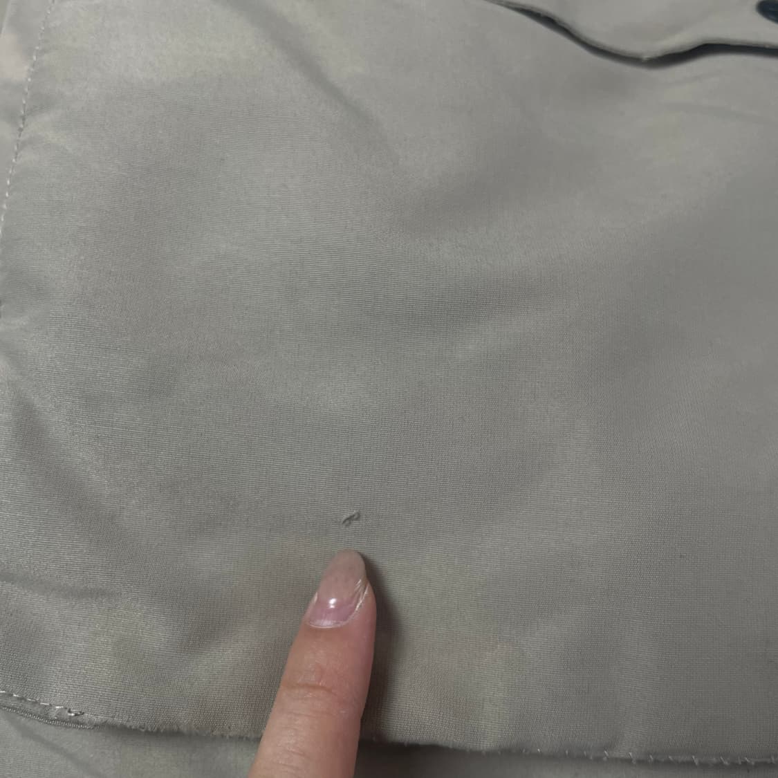 아이더 베이지 멀티포켓 덕다운 패딩 M 상품이미지6