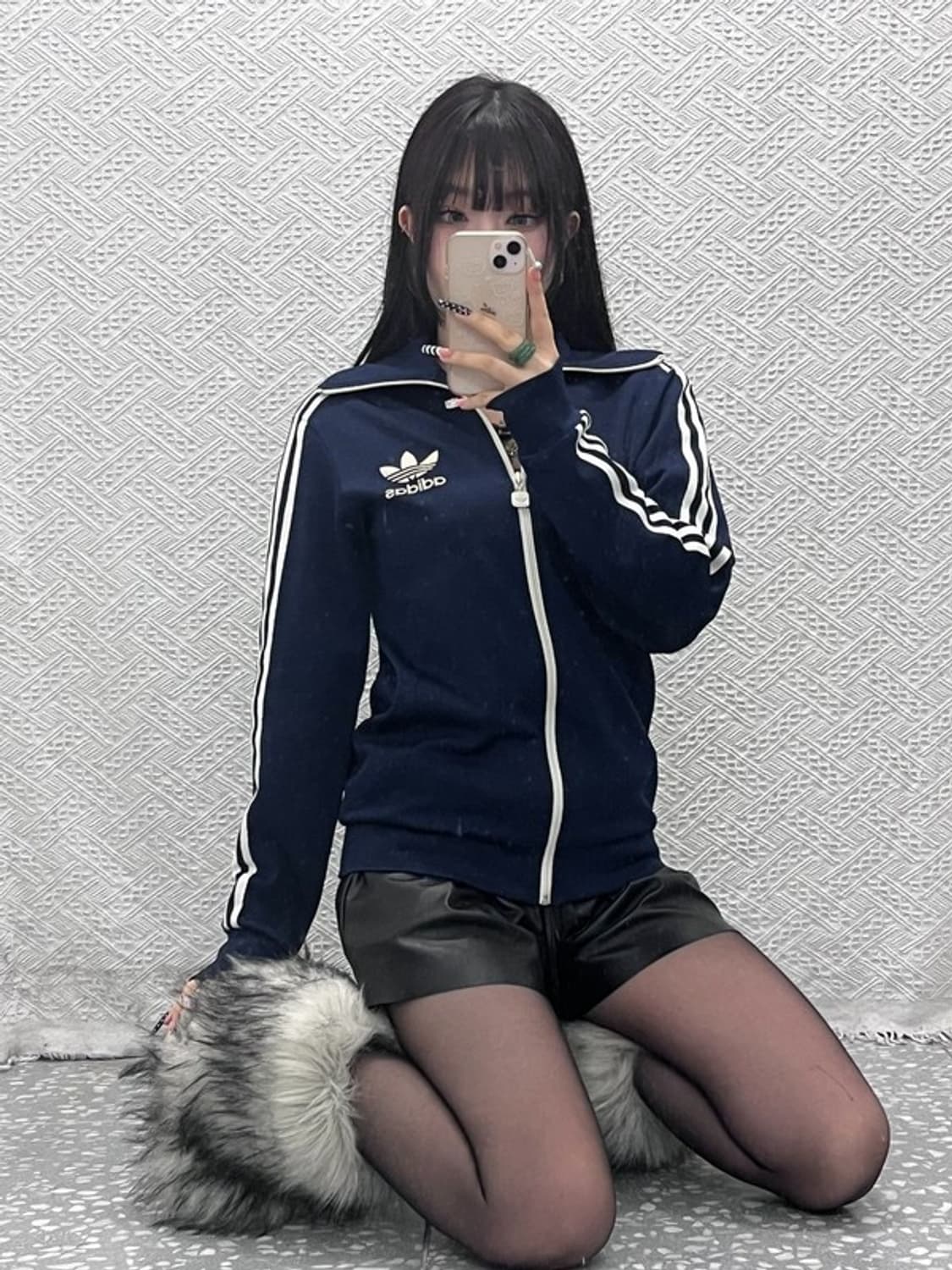 아디다스 빈티지 레트로 유로파 슬림핏 져지 집업 90 C10252 상품이미지1