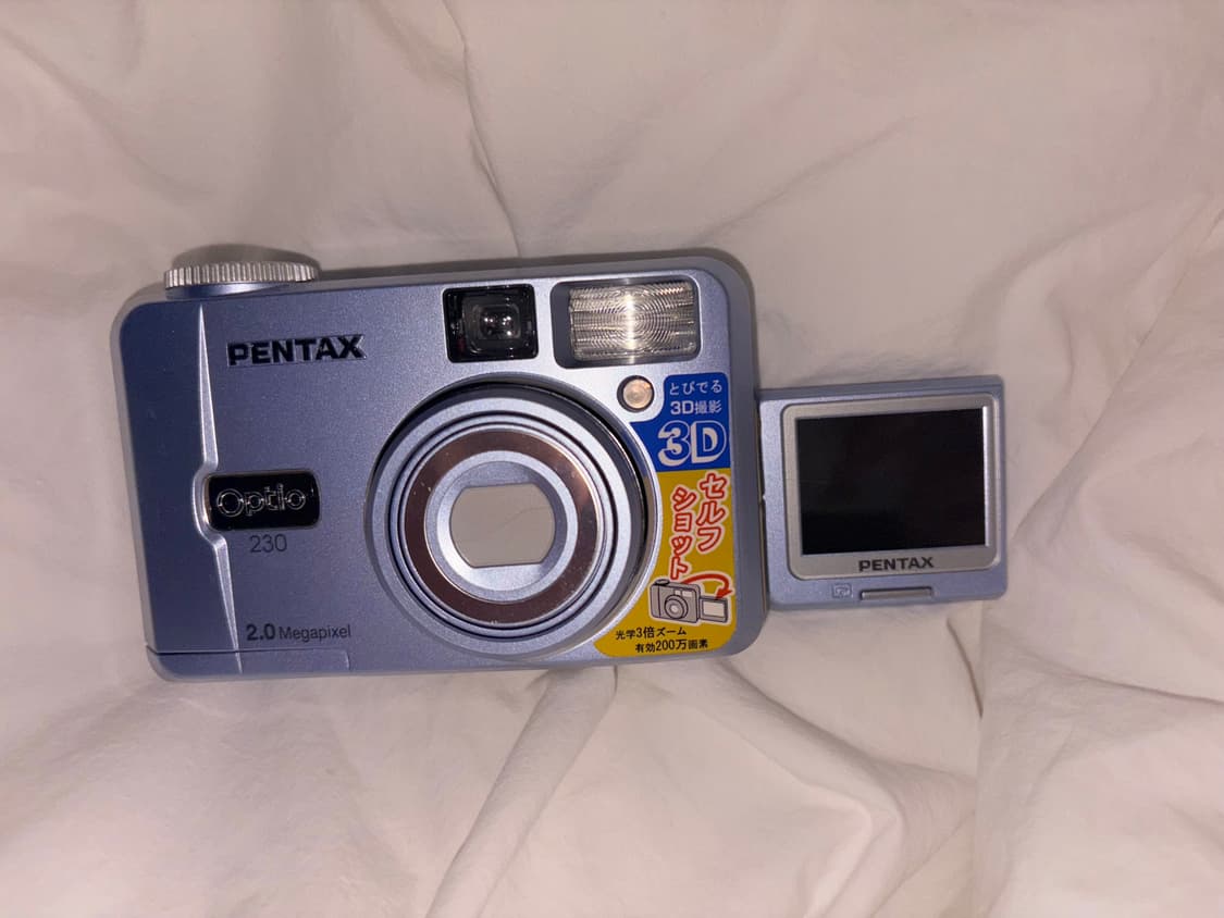 (블루색상🩵) 펜탁스 옵티오 230 디지털 카메라 상품이미지1