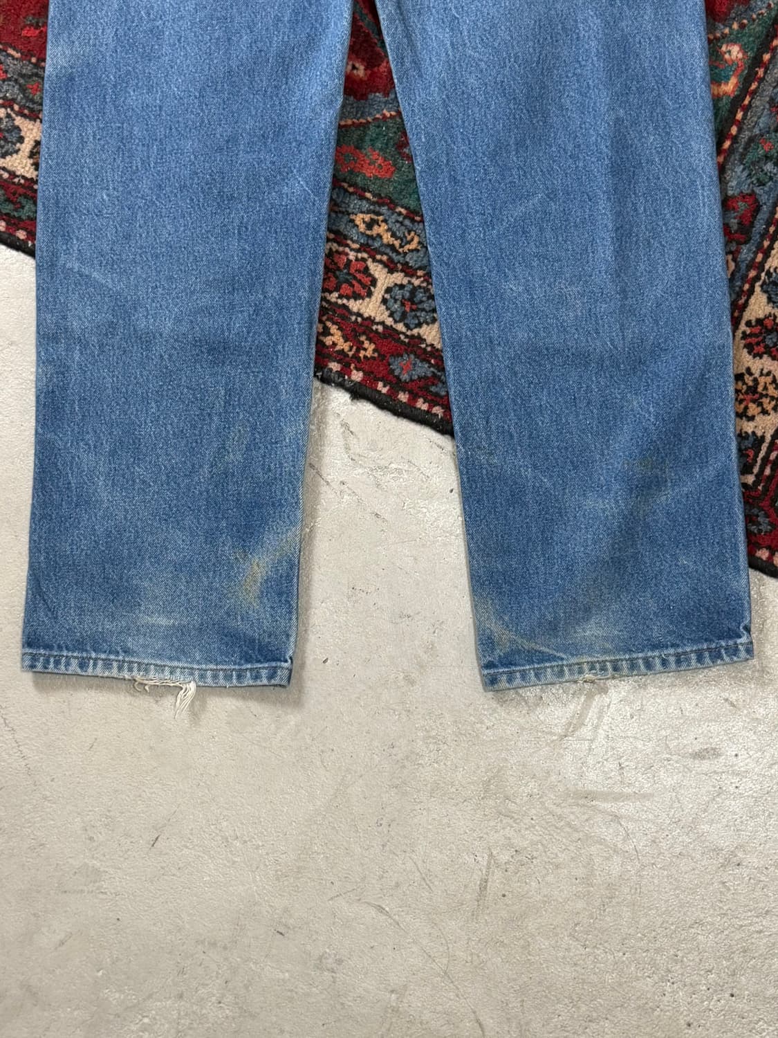 OG 칼하트 데님 더블니 칼하트 워크팬츠 썩블니 상품이미지8