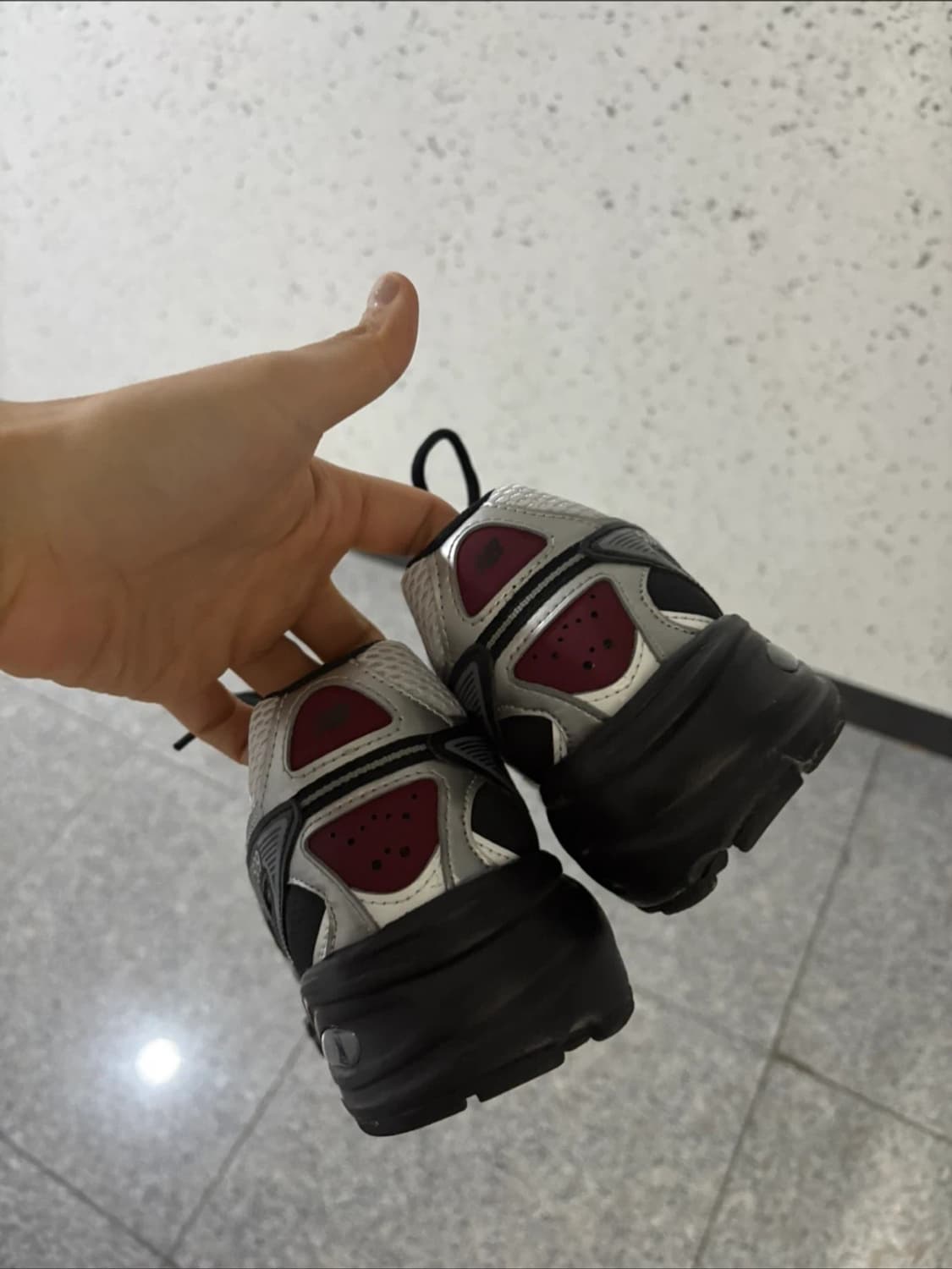 뉴발란스 509 블랙그레이 270 1회착 급처 상품이미지3