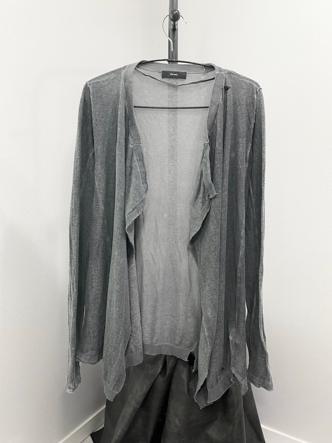 Diesel Asymmetric Layered cardigan 상품이미지3