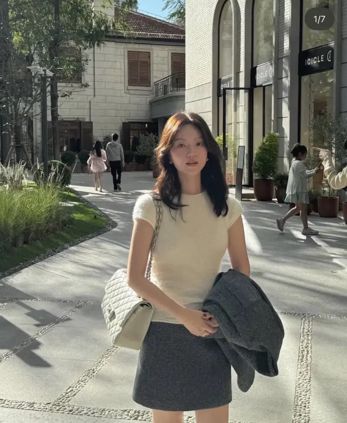 GED 게드 모크넥 니트 아이보리 상품이미지1