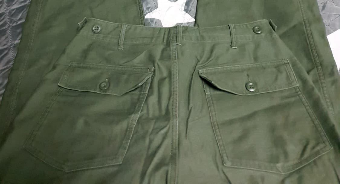 무신사스탠다드 레플리카 퍼티그 팬츠 카키 (31) 상품이미지3