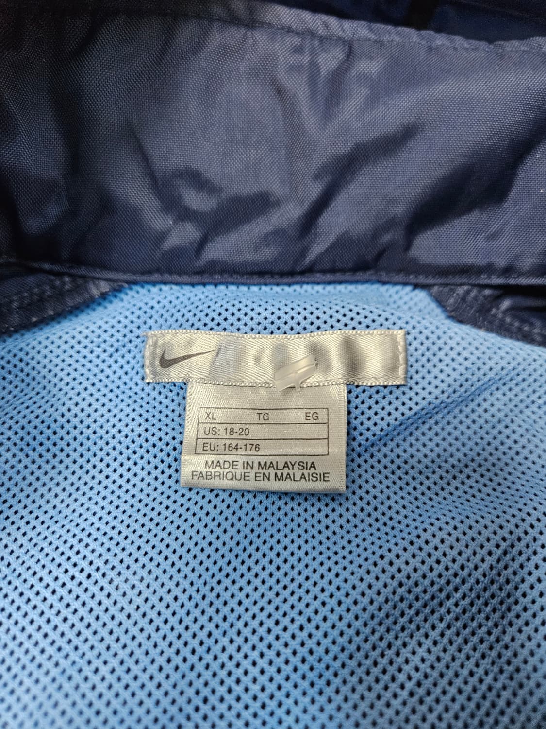 나이키 90s 올드스쿨 스트링 하프집업 아노락 빈티지 바람막이 XL 상품이미지3